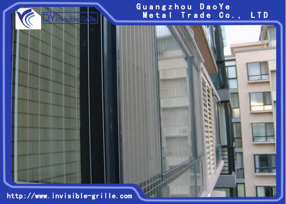 Grade invisível da janela de alumínio de 3.5mm com parafusos do SOLDADO