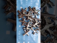 Acessórios para Grelha Invisível com Clip Cruzado em Aço Inoxidável 316, Espessura de 2,5mm