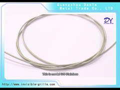 Grade invisível 3.0mm da segurança oxidação Nano inoxidável do fio 316 da anti