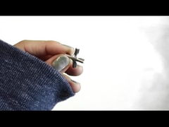 Grelhas de segurança deslizantes invisíveis de retenção de trilhos de arame de aço