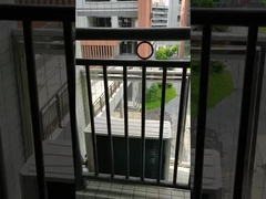 Vista desimpedida da natureza Balcão Grelha invisível Capacidade de carga 100 kg Tolerância ± 1%