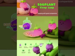 Lâmpadas de silicone USB recarregável quarto lado da cama Pat Night