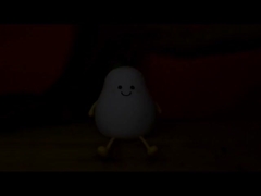 Uma linda lâmpada noturna.