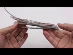 Cabos de aço inoxidável Edifícios Segurança Grelha invisível Espessura 1,8 mm