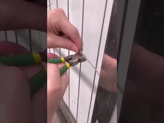 Rede Invisível de 2 mm de Alumínio para Janela de Segurança Infantil