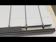 304/316 Cabos de aço inoxidável Balcão Grelha invisível