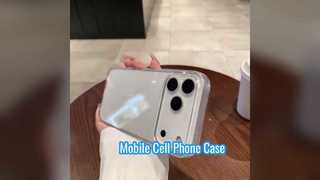TPU transparente à prova d'água capa de celular para iPhone