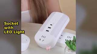 Luz LED pequena com soquete