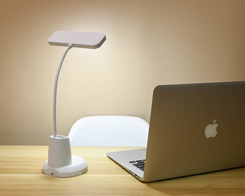 Lâmpada de mesa USB dobrável moderna Lâmpada LED com 10 lâmpadas 5 watts Imagem Iluminação perfeita