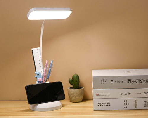 Lâmpada de mesa USB dobrável moderna Lâmpada LED com 10 lâmpadas 5 watts Imagem Iluminação perfeita