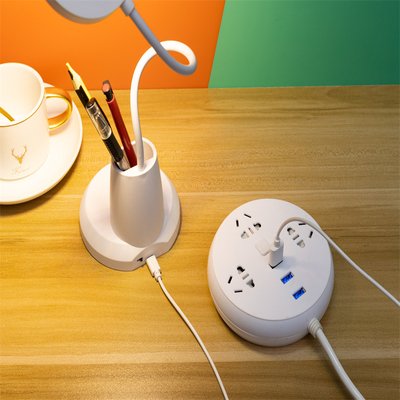 Lâmpada de mesa LED moderna com temperatura de cor ajustável para iluminação ambiental