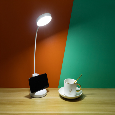Lâmpada de mesa LED moderna de 5W com temperatura de cor ajustável de 3500K a 6500K