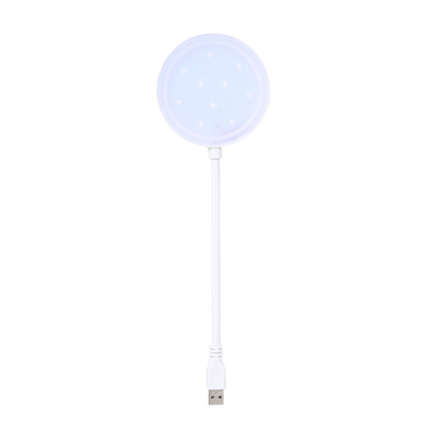 Lâmpada de mesa de LED alimentada por USB com brilho ajustável