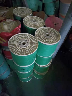 2.5mm Diâmetro Grades de malha de arame decorativo com superfície de corda de arame de aço de nylon