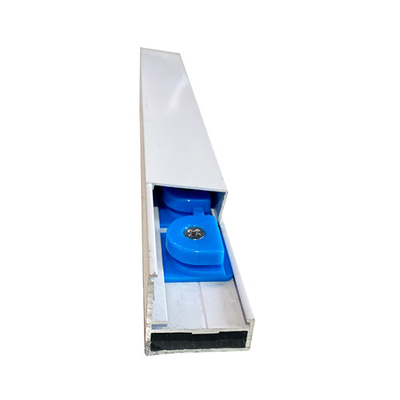 Elegante ClearView Capa lateral Vertical Nylon aço fio de corda fios de aço inoxidável Janela Grelha invisível
