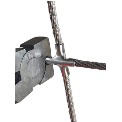 Janela transparente Grelha invisível Cordão de arame de aço de nylon para janelas