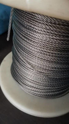 Capa final de alumínio, parcela de janela, grelha invisível para a superfície do fio de aço de nylon