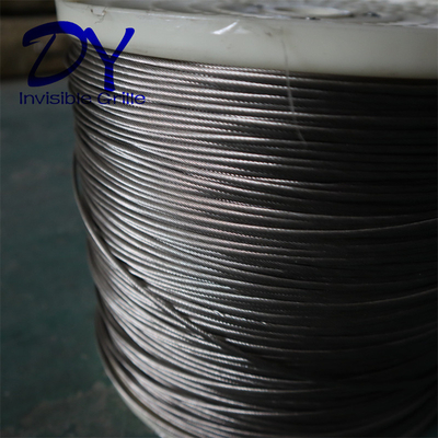 Experimente segurança incomparável com a grade invisível DY Ultra Fine Wire Hidden Design
