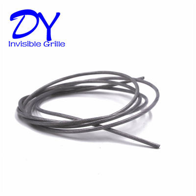 316 Wire 2.0mm Invisível Balcão Escudo Com Proteção de revestimento de nylon