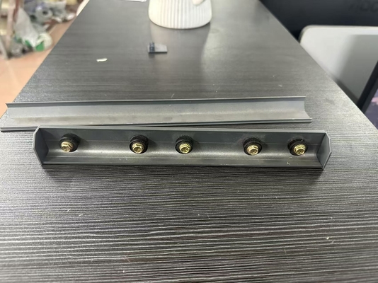 Segurança Grelhas Invisíveis Estradas de Alumínio AG3/4 Grays End Cap Invisíveis Grill Acessórios