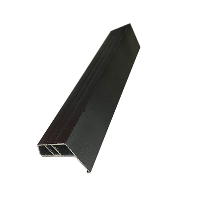 Trilha de ferro de alumínio branca / preta / transparente com largura personalizável