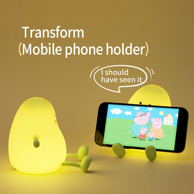 Lâmpada Noturna Pequena Mango Cute Com Carregamento Usb Tempo de Uso 5h-40h