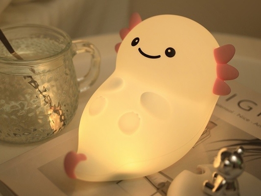 Fonte de luz LED Lâmpada de luz noturna bonita com tempo de uso de 5h-40h e material de silicone feito de silicone