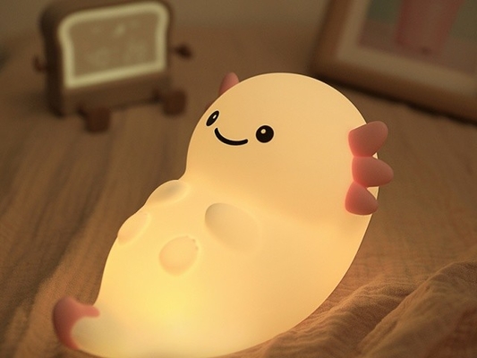 Quente e ajustável brilho Lâmpada de luz noturna bonita para quarto de criança