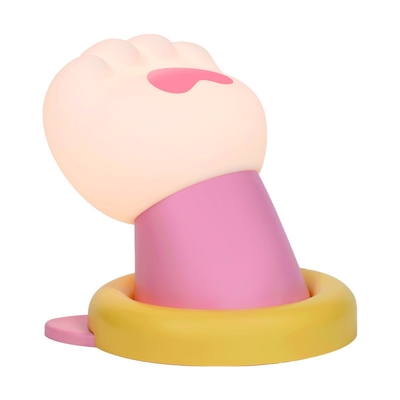 Fabrica Cute Control Dormir CAT PAW USB lâmpadas de quarto lâmpada de silicone recarregável toque Luz de silicone luz noturna