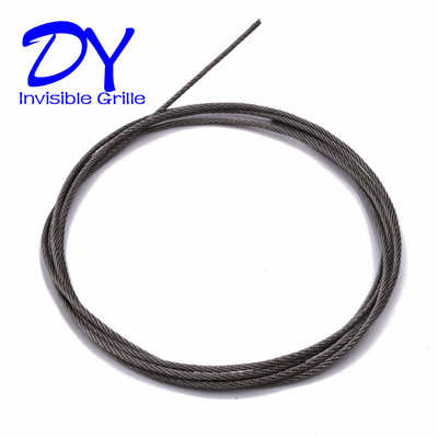 316 Wire Nylon Coating2.0mm Balcão Combinação de Grelha InvisívelSegurança