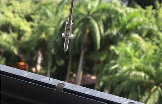 Grelha de segurança de balcão de alta durabilidade resistente à corrosão para segurança e proteção de balcão