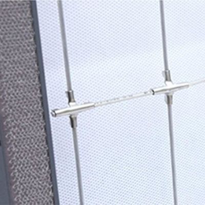 Aço resistente à corrosão 316 fios Balcão Grelha invisível