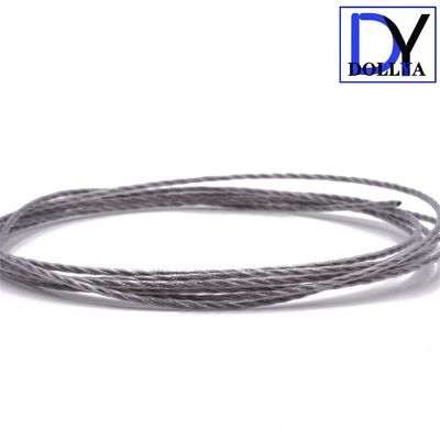 Modern Style Horizontal Opening Invisible Grille with Nylon Coating for Balcony Safety