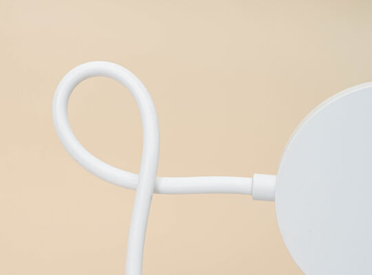 Wholesale Kids Modern LED Table Lamp Neck Clip-On Touch Control USB Rechargeable White Night Light para estudo de estudantes