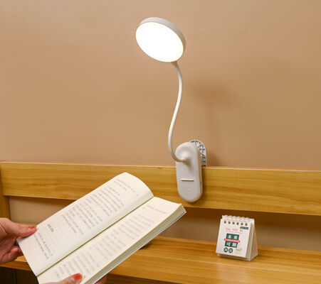Luminária de Mesa LED com Carregamento e Toque Dimmer, Luminária de Mesa Ajustável para Escritório, Cama, Leitura