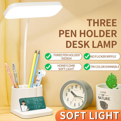 Lâmpada de mesa LED tipo-C com 5V 1A Voltagem nominal peça única perfeita para escritório de estudo quarto de estudo e iluminação do escritório em casa