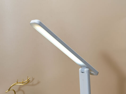 Lâmpada de Mesa 3500-6500K 2W-10W LED com Brilho Ajustável para Iluminação de Escritório, Estudo e Trabalho