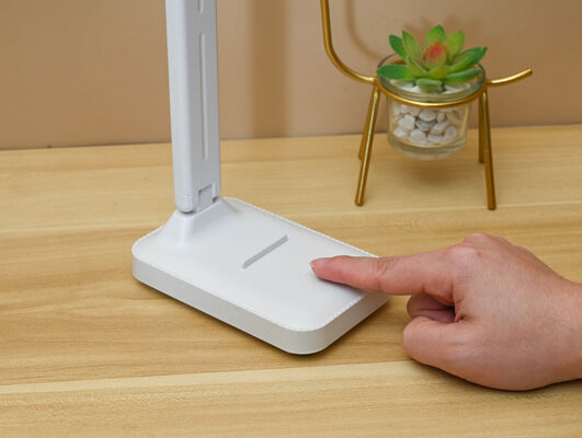 Lâmpada de Mesa 3500-6500K 2W-10W LED com Brilho Ajustável para Iluminação de Escritório, Estudo e Trabalho