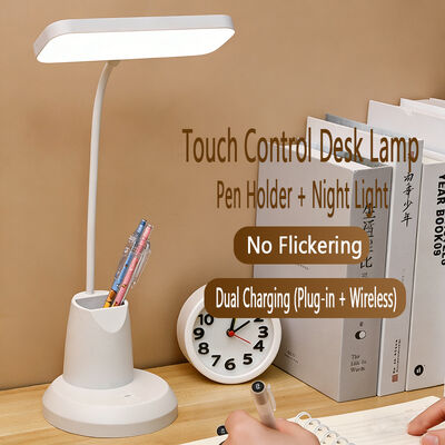 1 PC Lâmpada de mesa LED como a imagem Ajustável brilho e temperatura de cor Ideal para trabalho estudo e relaxamento