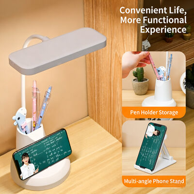 1 PC Lâmpada de mesa LED como a imagem Ajustável brilho e temperatura de cor Ideal para trabalho estudo e relaxamento