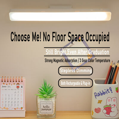 Luminária de Leitura LED com Toque Moderno com Luzes Noturnas de Controle Remoto Lâmpadas de Mesa Magnéticas para Armário