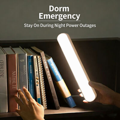 Lâmpada Magnética de Luz para Dormir Incorporando Interruptor com Sensor Tátil Uma Peça para Ambientes de Iluminação Silenciosos e Suaves