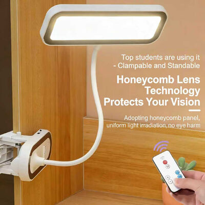 Lâmpada de escritório LED, lâmpada de proteção visual específica para alunos, sala de estar com controle táctil Luz noturna dimmable para quarto