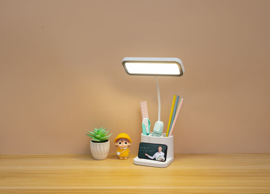 Candeeiro de mesa LED nórdico com design moderno com plugue USB, luz de leitura para estudo noturno, presente especial para casa, candeeiro de mesa, suporte para caneta