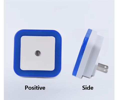 Luzes noturnas led de indução automática, lâmpada de cabeceira economizadora de energia, luz noturna multicolorida para quarto