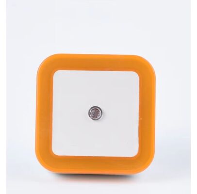 Luzes noturnas led de indução automática, lâmpada de cabeceira economizadora de energia, luz noturna multicolorida para quarto