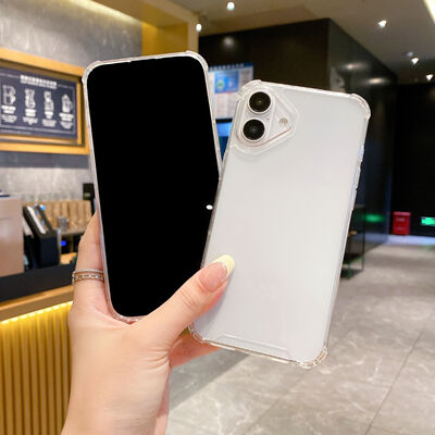 TPU transparente à prova d'água capa de celular para iPhone