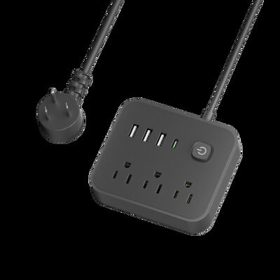 Voltagem de entrada da tomada de alimentação portátil 100240V Padrão AC