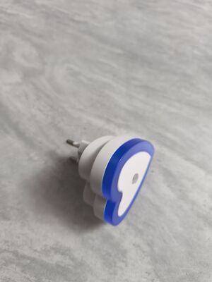 Luminária Noturna Fofa Economia de Energia LED Luz Noturna Automática para Quarto