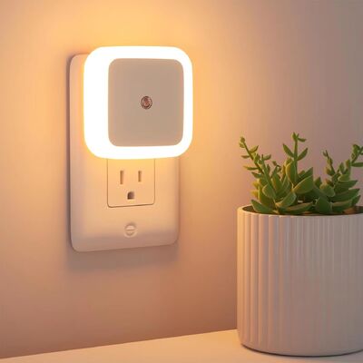 Luminária Noturna Fofa com Detecção de Sensor para Quarto Noturno